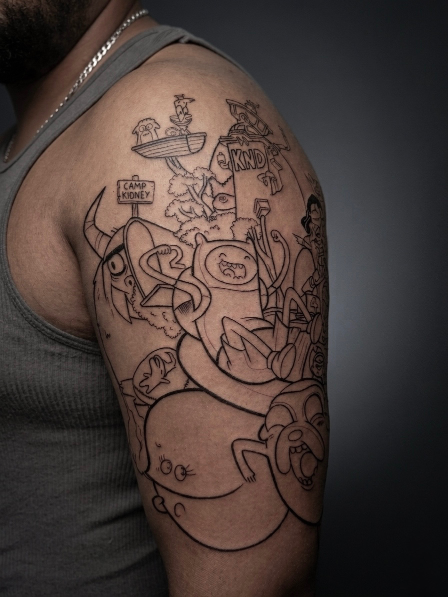 90`s Custom tattoo